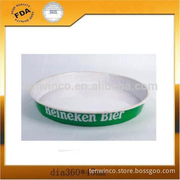 High quality of Circular tin tray,round colorful printed plate, Tin tray wholesale